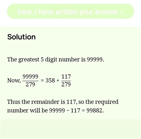 find the largest 5 digit number which is divisible by 259